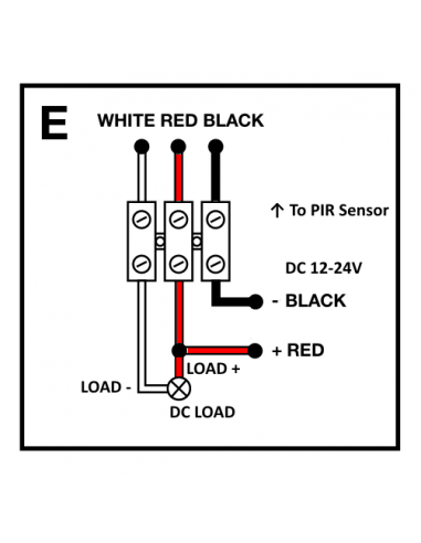 PIR Sensor 12V 24V DC
