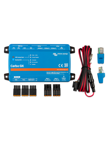 Victron Cerbo GX with accessories for easy installation. Victron Cerbo GX with accessories for easy installation.