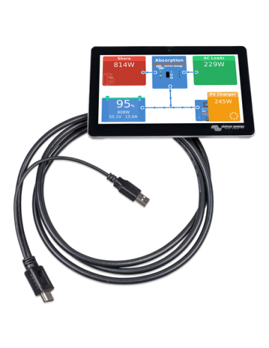 Victron GX Touch 70 Display with cable