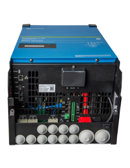 Victron EasySolar-II GX Inverter, Charger, MPPT, connections.