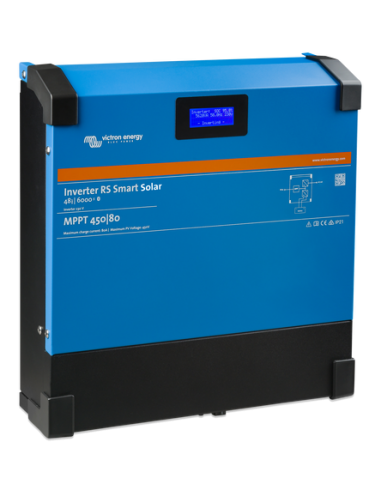 Victron RS Solar 6kVA Inverter, 4kW Solar PV MPPT - side view