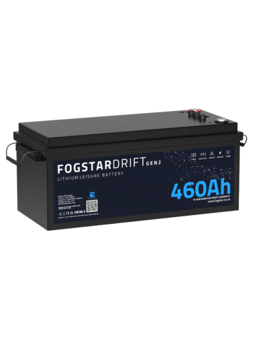Fogstar 460Ah, 12V lithium LiFePO4 battery