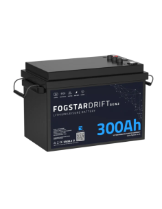 Fogstar 300Ah, 12V lithium LiFePO4 battery