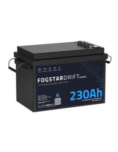 Fogstar Drift Gen2 Lithium batteries - powerful, convenient and smart.