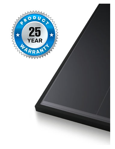 Aiko solar pv panels feature a 25yr warranty
