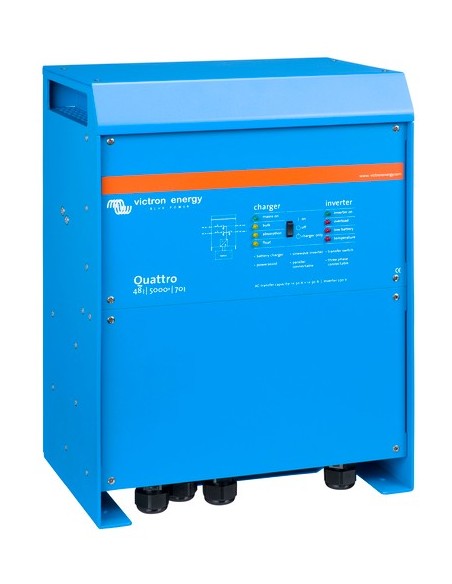 Quattro Inverter Charger 5000VA, 12V 24V 48V Quattro Inverter Charger 5000VA, 12V 24V 48V