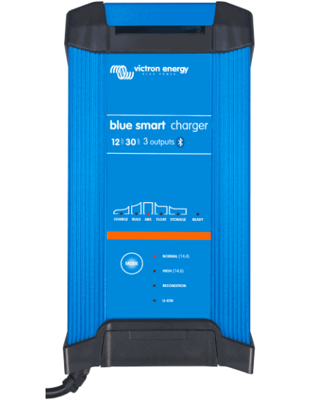 Blue Smart Battery Charger 3 Outputs, 12V 30A / 24V 16A