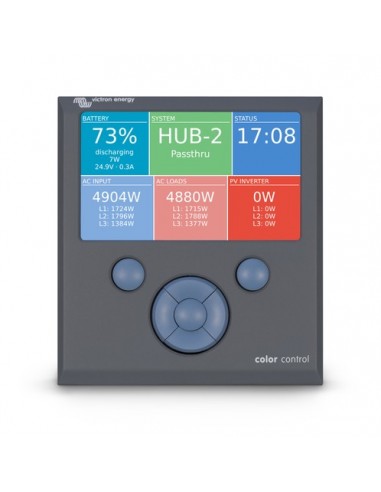 Victron Colour Control GX System Monitor