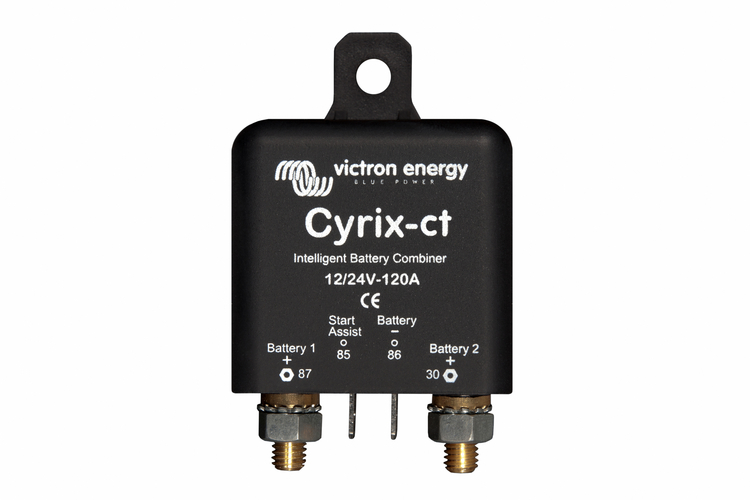 Victron Cyrix battery combiner - dual battery bank charging