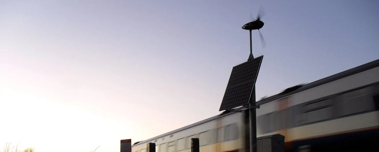 off-grid power system for network rail