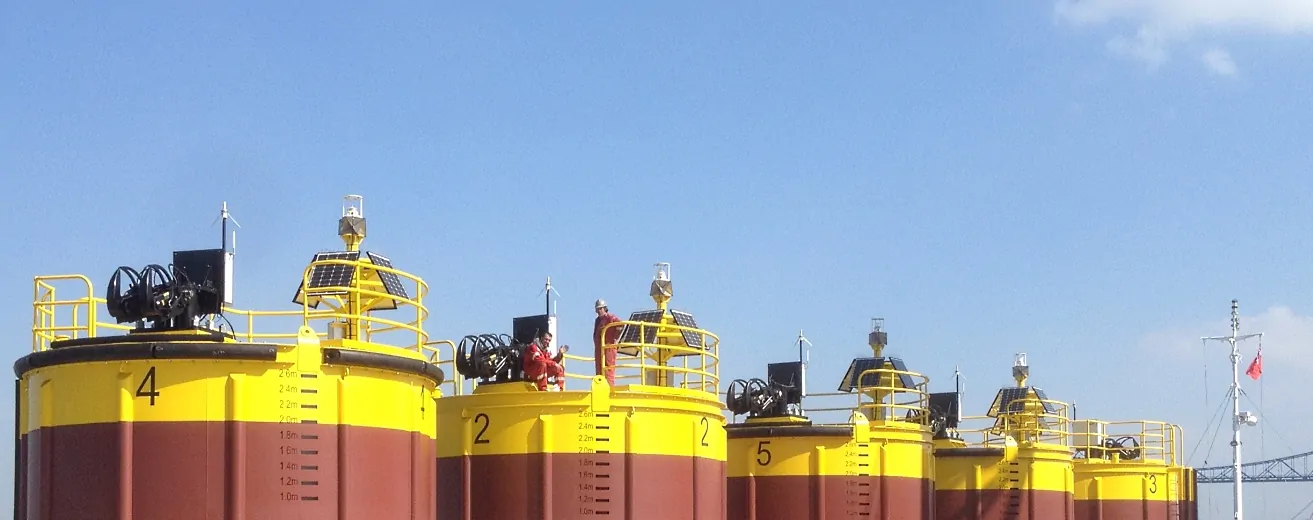 remote solar pv systems for mooring buoys